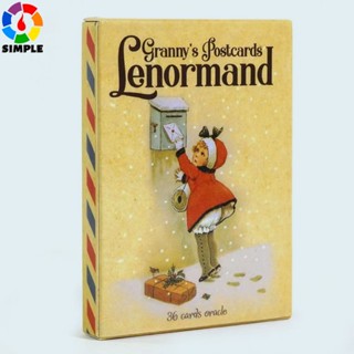 Grannys Postcards Lenormand Card