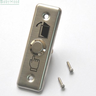 【Big Discounts】New Door Switch Stainless Steel Slim High quality Durable Door Switch Button#BBHOOD