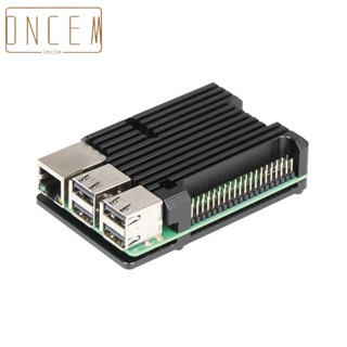 【ONCEMOREAGAIN】Housing Metal Housing Pi4/3 Suitable For RP 4B/3B With Dual Cooling Fan