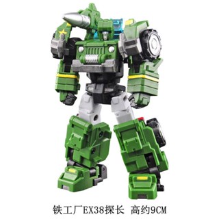 New Spot Iron IRONFACTORY Original Small Scale Robot Metamorphic Toy EX38 Detective