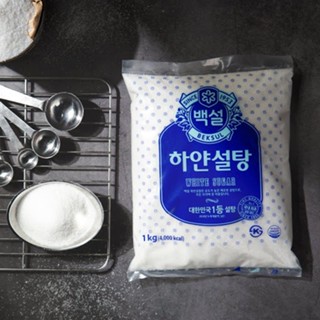 ส่งจากไทย&gt;&gt; น้ำตาลเกาหลี cj beksul white sugar น้ำตาลทรายขาว 1kg백설 하얀설탕