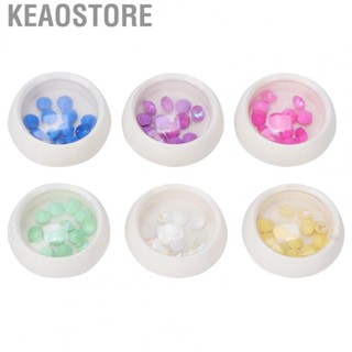 Keaostore Nail Art Supplies Rhinestone Not Fall Off for Shop Home