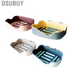 Dsubuy Bathroom Soap Dish Wall Mounted Plastic Storage  Tray Organization Accessories