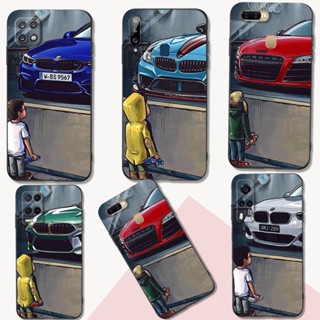 เคสโทรศัพท์มือถือ ซิลิโคนนิ่ม Tpu ลายรถสปอร์ต Jdm Drift สีดํา สําหรับ OPPO A94 5G 4G Reno 5 Z Reno4 Lite F17 Pro