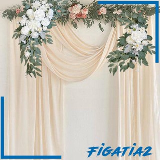 [Figatia2] พวงหรีดดอกไม้ประดิษฐ์ สําหรับตกแต่งงานแต่งงาน