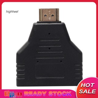 [พร้อมส่ง] อะแดปเตอร์เชื่อมต่อ 1.4 Version 1 to 2 Way Male to Female HDMI แบบพกพา