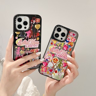 【Sailor Moon】casetify เคสโทรศัพท์มือถือกระจก กันกระแทก ลายดวงดาว สําหรับ iPhone 14 Pro max 13 12 Pro max 13 Pro max 14 14Pro 13 12 12Pro 12 Pro max 13Pro 11