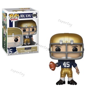 Funko POP! ตุ๊กตา Rudy - Rudy 669 Rugby Player แฮนด์เมด ของเล่นสําหรับเด็ก