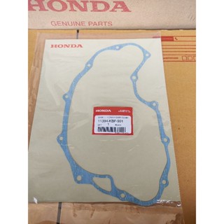 (11394-KBP-901)ปะเก็นฝาครอบเครื่องข้างขวาแท้HONDA แดช,LS125,1ชิ้น อะไหล่แท้HONDA