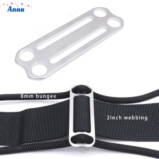 【Anna】Slide Keeper Attaching Accessories D-Ring Dive Scuba Dive Webbing Harness