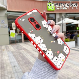 สําหรับ Xiaomi Redmi Note 4 Note 4x Note 4 Pro เคสการ์ตูนแมวน่ารัก ฝ้า บาง ดีไซน์ใหม่ กันกระแทก เคสโทรศัพท์แข็ง แฟชั่น ขอบซิลิโคน เคสป้องกัน