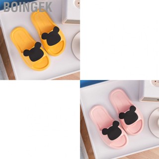 Boingek Slippers Foam Low Noise Wear Resistant Lightweight Slip Free Summer Home Bathroom Couple Sandals