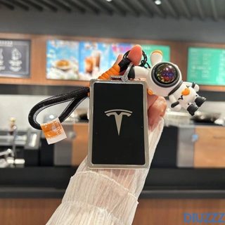 เคสกุญแจรีโมทรถยนต์ TPU แบบนิ่ม สีทอง สําหรับ Tesla Mode 3 Y 2021