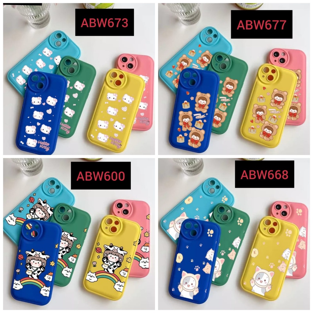 [CENTER 18] SAMSUNG J6 PLUS J7 PRIME J7 PRO CHARACTER AIRBAG MOTIF SOFTCASE