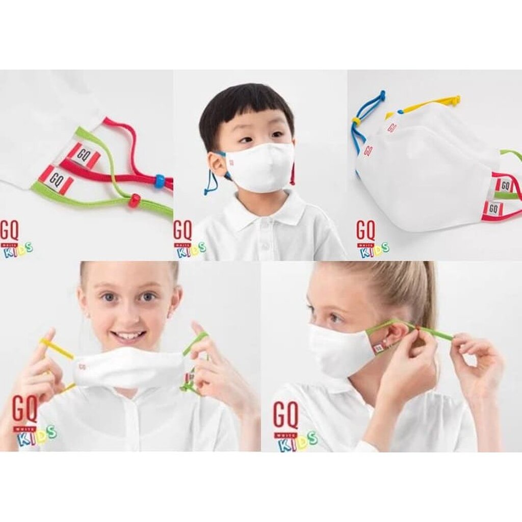 GQ Kids Mask _" หน้ากากผ้าเด็ก"_ หน้ากากผ้ากันน้ำสำหรับเด็ก