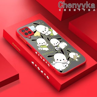 เคสโทรศัพท์มือถือ ซิลิโคนนิ่ม ใส กันกระแทก ลาย Pochacco แฟชั่น สําหรับ Samsung A12 4G A12 5G F12 M12 F23 5G F13 M13