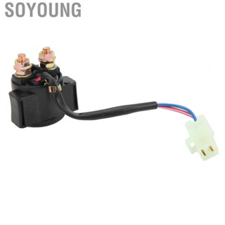 Soyoung Starter Solenoid Stable Performance Relay Replacement for TTR225 TTR250 XV500 XV750 XV920 ATV Dirt