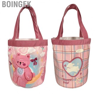 Boingek Cartoon Bucket Bag  Large  Women  Comfortable Lightweight for Office