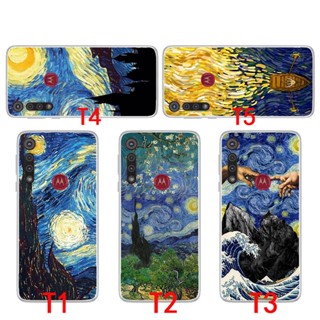 เคสมือถือ แบบนิ่ม ลาย Van Gogh starry night 115WES สําหรับ Moto G5S G6 G7 G8 Play Plus G 5G G4