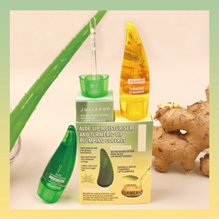 ขายดี#专供 Ginger Aloe Vera lip Essence ออยล์มินต์ ลิปทิ้นท์ ลิปอวบอิ่ม เซตรวม 7.12 Li