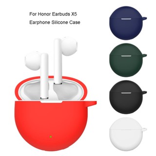 เคสซิลิโคน กันกระแทก สําหรับหูฟังไร้สาย Honor Earbuds X5