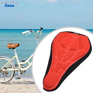 【Anna】Bicycle 3D Gel Pad Seat Saddle Cover Pad Padded Saddle Seat 3D Accessories Bike