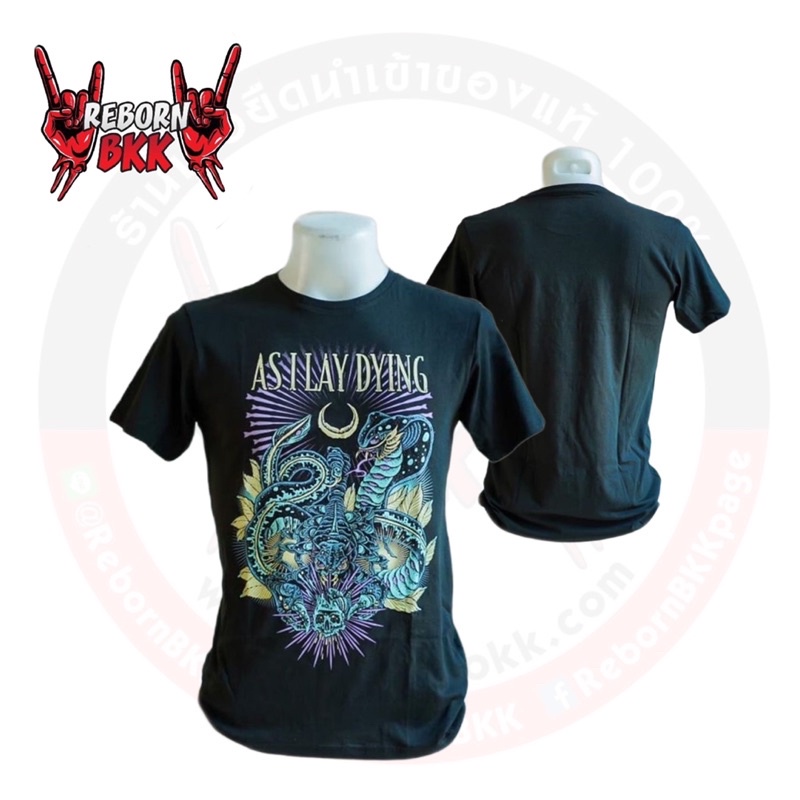 เสื้อวง As I Lay Dying  สินค้าลิขสิทธิ์แท้100%