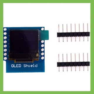 โมดูลหน้าจอ OLED 0.66 นิ้ว 64x48 IIC I2C สําหรับ WEMOS D1 MINI LCD