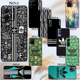 เคสโทรศัพท์มือถือซิลิโคน TPU กันกระแทก ลายโลโก้ adidas สําหรับ Vivo Y51 Y33 Y72 Y52 Y75 Y55 5G Y76 Y76S