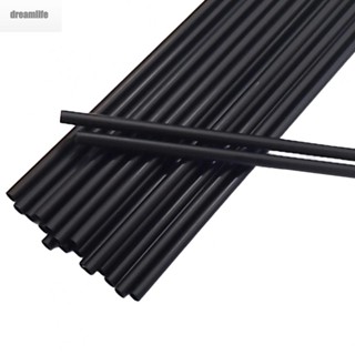 【DREAMLIFE】Latest Coffee Stirrers Coffee Straws 500pcs Black Durable High Quality