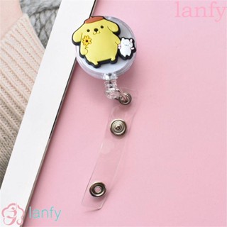 LANFY คลิปหนีบป้ายชื่อ ลาย My Melody น่ารัก ยืดหดได้ สําหรับพยาบาล พุดดิ้ง สุนัข