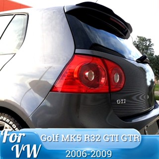 สปอยเลอร์หลังคารถยนต์ พลาสติก ABS คุณภาพสูง สําหรับ VW Golf 5 MK5 R32 GTI R