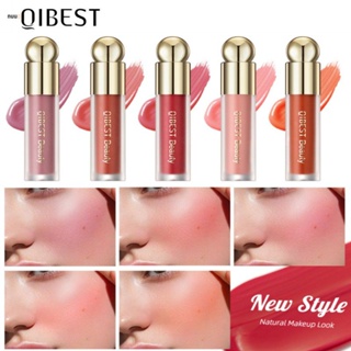 บลัชออนปัดแก้ม Liquid Blush Silky Natural Makeup Brightening Water Rouge Powder Cream nuuo