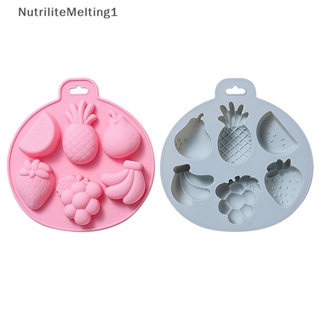 [NutriliteMelting1] แม่พิมพ์ซิลิโคน รูปผลไม้ สําหรับทําเค้ก ช็อคโกแลต เยลลี่ ฟองดองท์ เบเกอรี่ [TH]