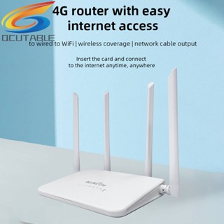 เราเตอร์ WiFi 4G CPE 150 50Mbps โมเด็มไร้สาย ช่องเสียบซิมการ์ด Type-C ชาร์จ