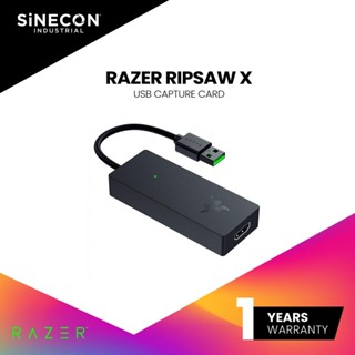 Razer Ripsaw X USB Capture Card with Camera Connection for Full 4K Streaming