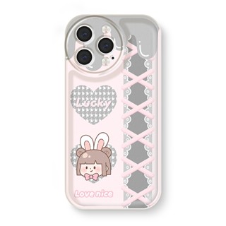 Bella _ เคสโทรศัพท์มือถือแบบนิ่ม TPU กันกระแทก กันฝุ่น ลายการ์ตูนเด็กผู้หญิงน่ารัก แฟชั่น สําหรับ iphone XR XS 11 12 13 14 pro max i12 mini S PLUS