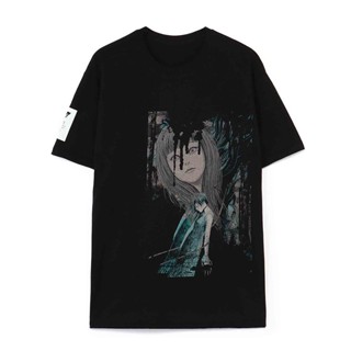 เสื้อยืดแขนสั้น ผ้าฝ้าย พิมพ์ลาย Yohji Yohji Yamamoto Junji Ito Ito Runjis co สําหรับผู้ชาย