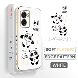 เคสโทรศัพท์มือถือ TPU แบบนิ่ม พิมพ์ลายการ์ตูนแพนด้า สําหรับ Realme Narzo 20 30A 50 Pro 50A Prime GT Neo3 GT2 Pro GT