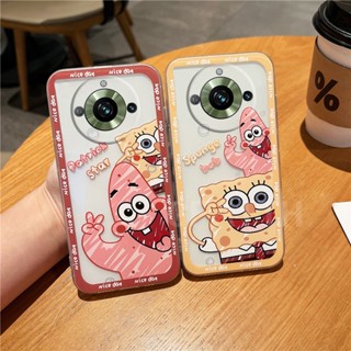 ใหม่ เคสโทรศัพท์มือถือแบบนิ่ม ใส กันรอยเลนส์กล้อง ลายการ์ตูนน่ารัก แฟชั่น สําหรับ Realme 11 Pro 11 Pro+ 2023 REALME11 Realme11ProPlus