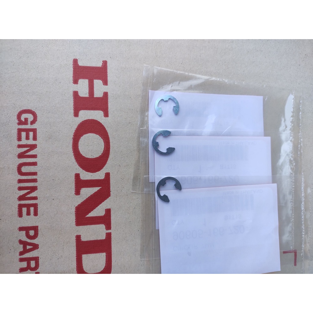 90605-166-720คลิปล็อกคลัทช์7มม.คลิปล็อกคลัทช์ก้อนแท้เวฟทุกรุ่น,3ตัว  อะไหล่แท้ศูนย์HONDA