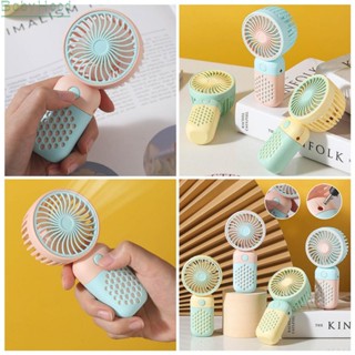 【Big Discounts】Rechargeable Handheld Fan Portable Mini Pocket Fan USB Desk Fan with Phone Stand#BBHOOD