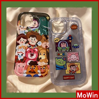 Mowin - เข้ากันได้สำหรับ เคสไอโฟน เคสไอโฟน11 เคส iphone 11 iPhone กรอบรูปถุงลมนิรภัยเคสโทรศัพท์ TPU นุ่มใสกันกระแทกป้องกันการ์ตูนน่ารักเข้ากันได้กับ iPhone 13 Pro max 12 Pro Max 11 xr xs max 7 8Plus