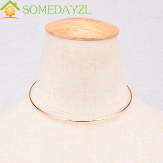 SOMEDAYZL โช้กเกอร์ ผู้หญิง ที่มีเสน่ห์ เปิดข้อมือ ปกเสื้อ เลดี้โซ่