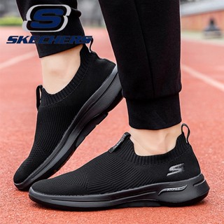 Skechers_ Go Run Archfit รองเท้ากีฬาลําลอง ผ้าตาข่าย ระบายอากาศ ขนาดใหญ่ เหมาะกับฤดูร้อน สําหรับผู้ชาย