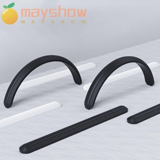 MAYSHOW แถบซิลิโคน ป้องกันรอยขีดข่วน มีกาวในตัว ที่ทนทาน อุปกรณ์เสริม สําหรับติดขอบประตูรถยนต์ จํานวน 2 ชิ้น ต่อชุด