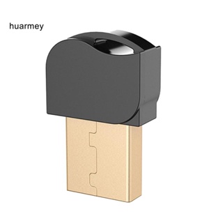 Huarmey อะแดปเตอร์รับส่งสัญญาณเสียงบลูทูธไร้สาย 5.0 USB ขนาดเล็ก สําหรับ PC