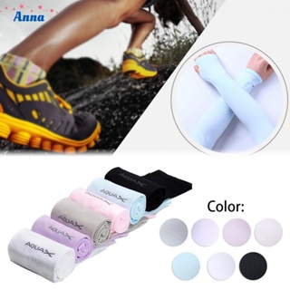 【Anna】UV Protection Arm Sleeve Finger Sleeves Finger Sleeves For Men And Women