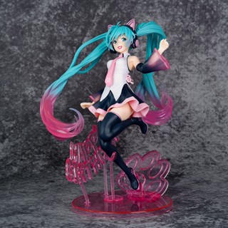 โมเดลฟิกเกอร์ รูปนางเงือก Hatsune Miku TAITO แฮนด์เมด สําหรับตกแต่ง