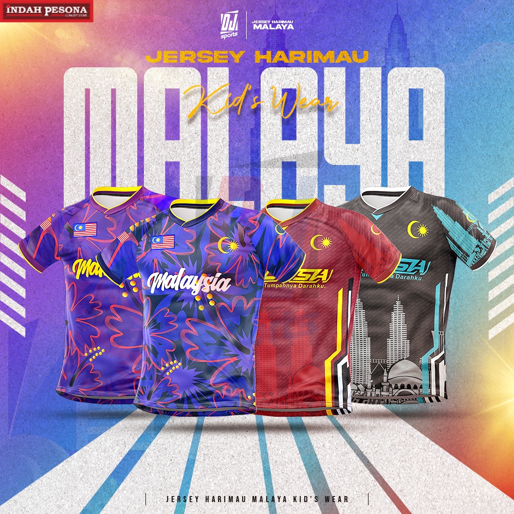 DJ Sport️ Sulam Jersey Family Set - ไซส์ 6-16